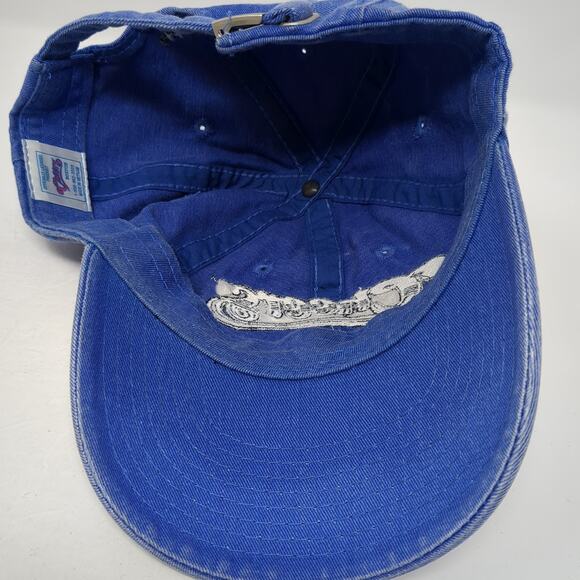Cheers Boston Est. 1895 Slideback Baseball Cap Blue One Size Embroidered 6 Panel - Picture 7 of 9